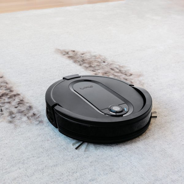 Shark - IQ Robot Self-Empty XL RV1001AE, Wi-Fi Connected, Robot Vacuum with Self-Cleaning Brushroll - Black - Image 31