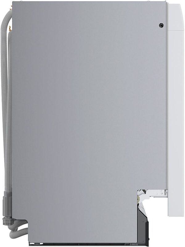 Bosch - 300 Series 18" Front Control Smart Built-In Dishwasher with 3rd Rack and 46 dBA - White - Image 19