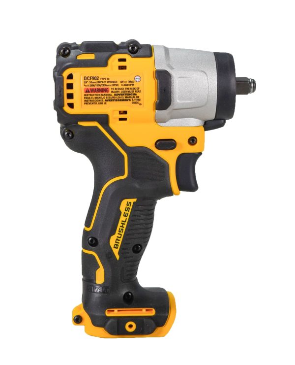 DeWalt 12V MAX Brushless Impact Wrench Bare (Xtreme) - Image 5