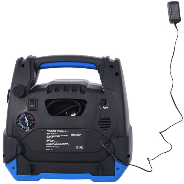 Rechargeable Jump Starter, 1800 Amp Battery Jump Starter with Air Compressor Car Tire Inflator - Image 3