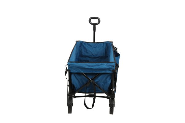 Ozark Trail Quad Folding Camp Wagon with Tailgate�� Blue - Image 11