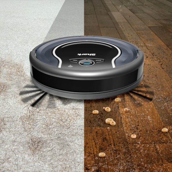 Shark - ION Robot RV761, Wi-Fi Connected, Robot Vacuum with Multi-Surface Cleaning - Black/Navy Blue - Image 4