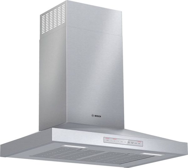 Bosch - 500 Series 30" Convertible Range Hood with Wi-Fi - Stainless steel