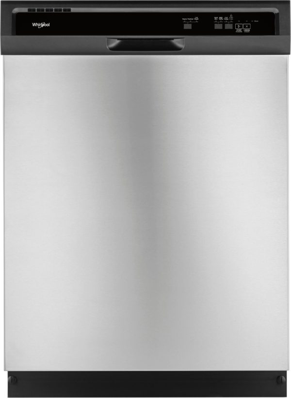 Whirlpool - 24" Built-In Dishwasher - Stainless steel - Image 5