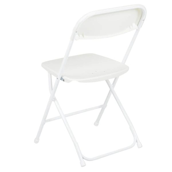 Flash Furniture 10-Pack White Standard Folding Chair with Solid Seat (Indoor) - Image 13