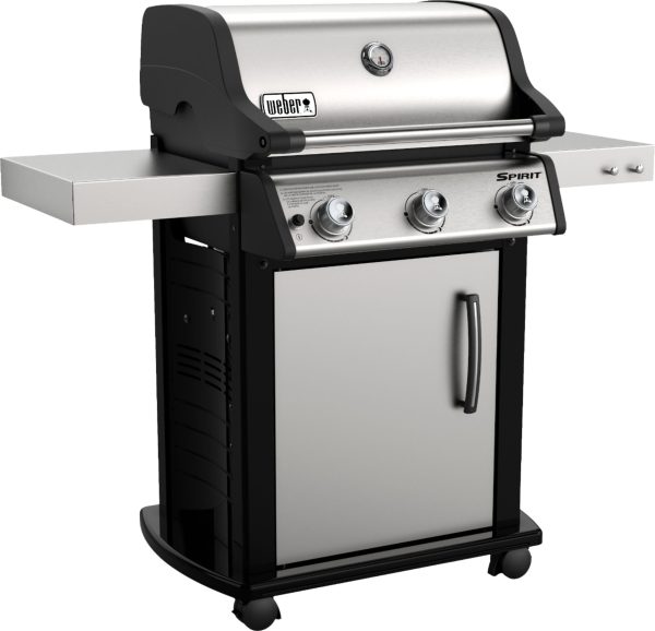 Weber - Spirit S-315 3-Burner Propane Gas Grill - Stainless Steel