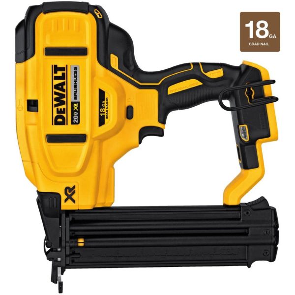 20V MAX XR Lithium-Ion Cordless 18-Gauge Brad Nailer (Tool Only) DCN680B - Image 3