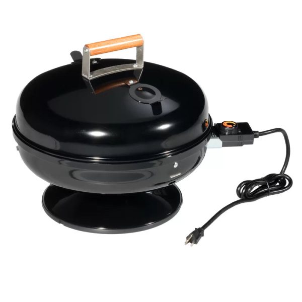 Americana 2120.4.131 Lock 'n Go Portable Electric Grill in Black