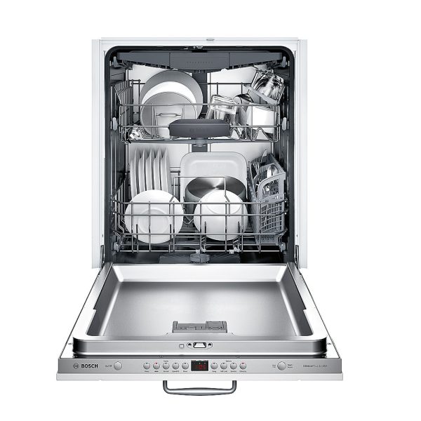 Bosch - 300 Series 24" Custom Panel Dishwasher with Stainless Steel Tub - Custom Panel Ready - Image 10