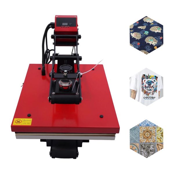 16" x 20" Clamshell Semi-Auto Open Heat Press Machine Slide Out Function Heavy Heat Press Machine - Image 2