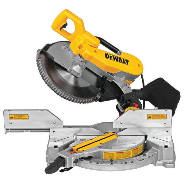 15 Amp Corded 12 in. Compound Double Bevel Miter Saw DWS716 - Image 7