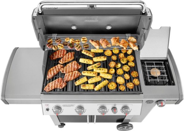 Weber - Genesis II E-435 4-Burner Propane Gas Grill - Black - Image 5