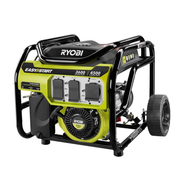 3,600-Watt 212 cc Gasoline Powered Portable Generator