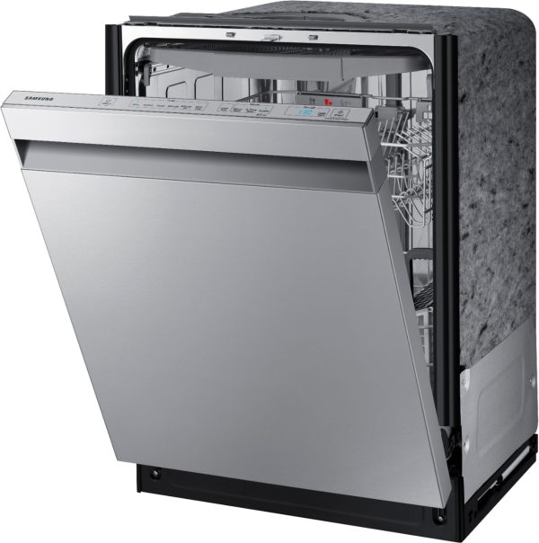 Samsung - StormWash 24" Top Control Built-In Dishwasher with AutoRelease Dry, 3rd Rack, 42 dBA - Stainless steel - Image 2