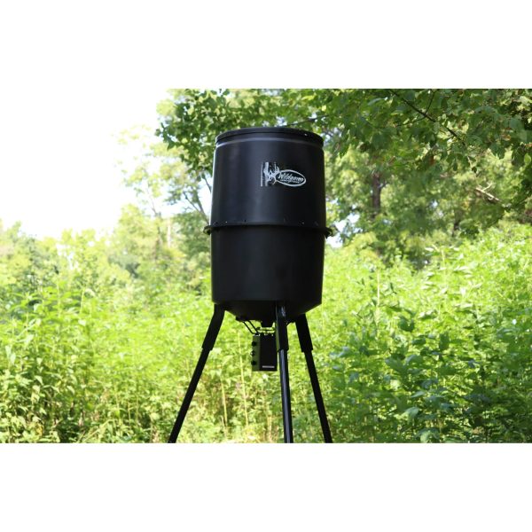 Wildgame Innovations Sports and Outdoors Quick Set Game Feeder， 30-Gal - Image 5