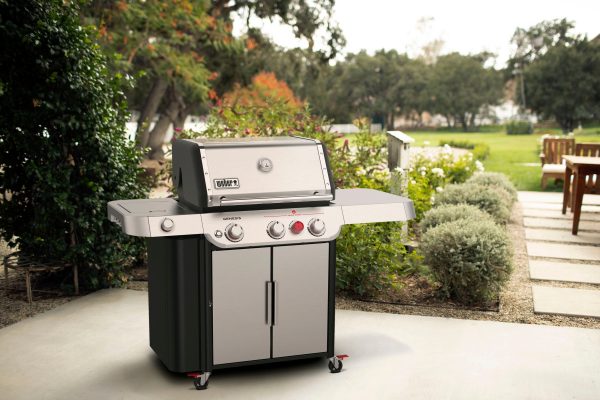 Weber - Genesis S-335 Propane Gas Grill - Stainless Steel - Image 3