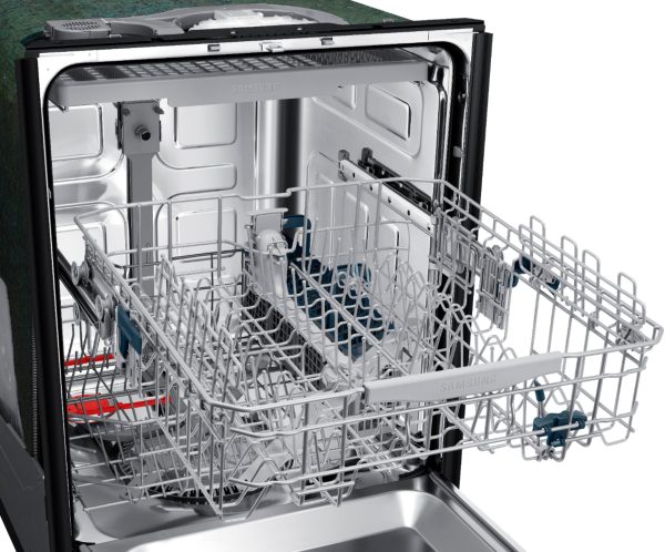 Samsung - StormWash 24" Top Control Built-In Dishwasher with AutoRelease Dry, 3rd Rack, 48 dBA - Black stainless steel - Image 10