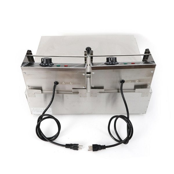 denest 5kW Large Electric Deep Fryer Single Tank Commercial Restaurant Fry Basket 6/12L - Image 18