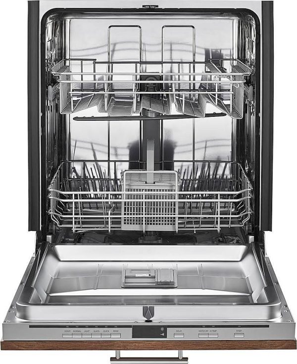 Whirlpool - 24" Front Control Built-In Dishwasher with Stainless Steel Tub - Custom Panel Ready - Image 3