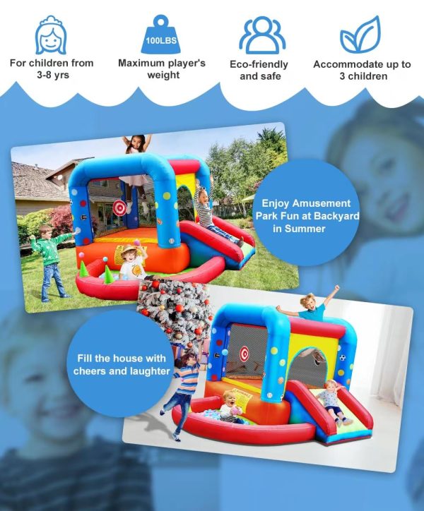 Step4Fun Inflatable Toddlers Backyard Playhouse - Image 4