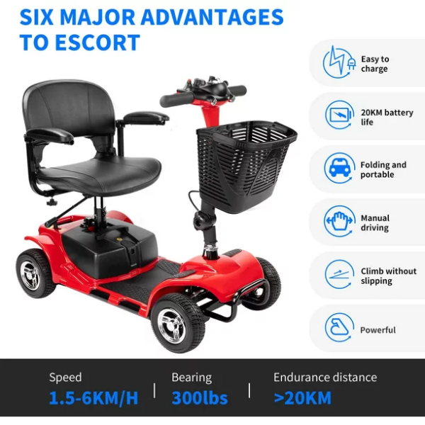 4-Wheel Mobility Scooter - Image 6