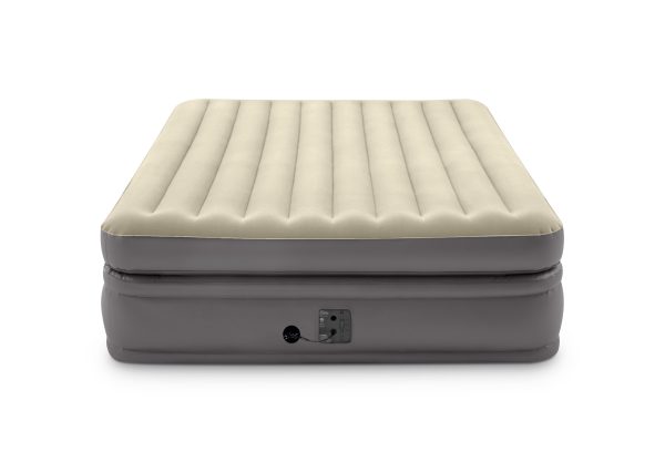 Intex -Queen Comfort Elevated Fiber-Tech Airbed - Image 2