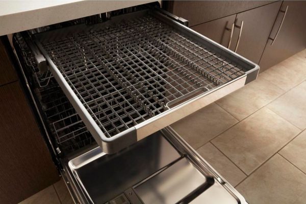 Whirlpool - Front Control Built-In Dishwasher with Stainless Steel Tub, 3rd Rack, 50 dBA - Monochromatic stainless steel - Image 2