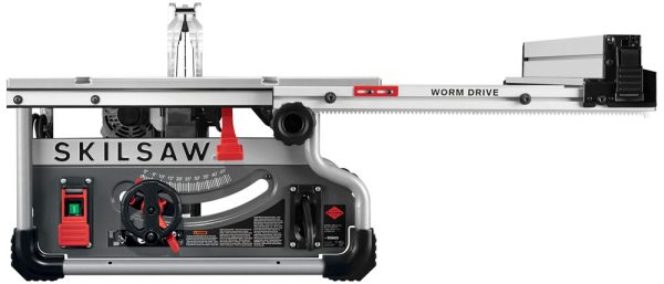 8-1/4 IN. Portable Worm Drive Table Saw with Skilsaw blade - Image 3