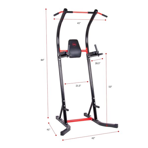 Body Champ Multifunction Power Tower- 250lb Capacity - Image 4