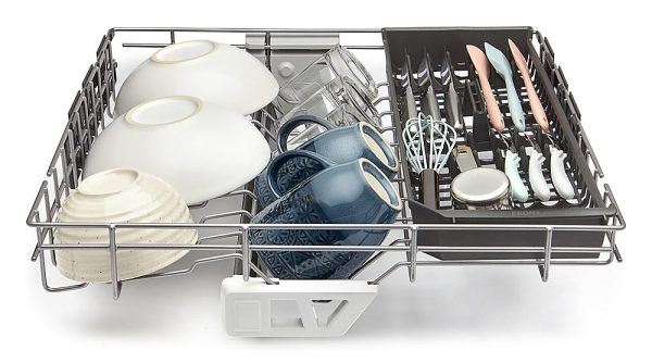 Whirlpool - 24" Top Control Built-In Dishwasher with Stainless Steel Tub, Large Capacity & 3rd Rack, 47 dBA - Stainless steel - Image 8