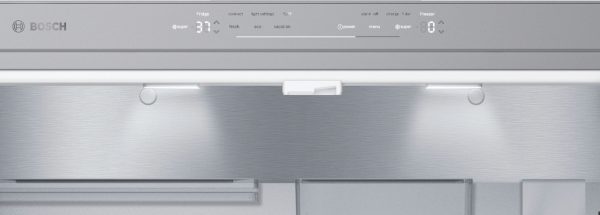 Bosch - 800 Series 21 Cu. Ft. French Door Counter-Depth Smart Refrigerator - Stainless steel - Image 16