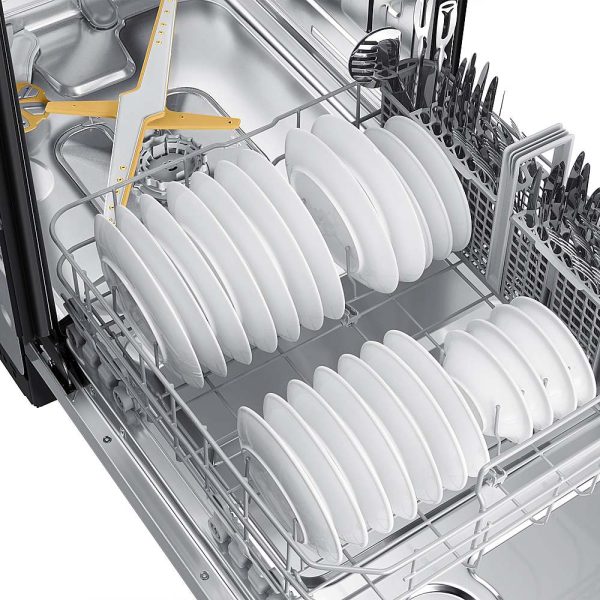 Samsung - Smart 44dBA Dishwasher with StormWash+ - Stainless steel - Image 3