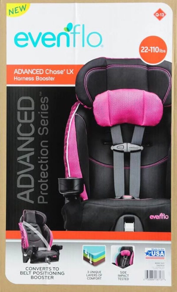 Evenflo Chase Lx Harnesse Seat-berry Dot - Image 2