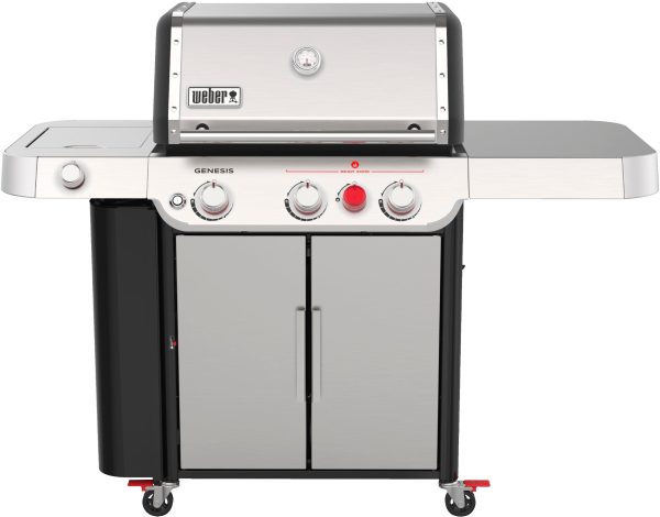 Weber - Genesis S-335 Propane Gas Grill - Stainless Steel - Image 11