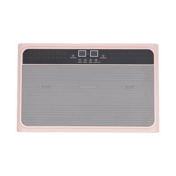 Vibration Plate Exercise Machine, Whole Body Workout Vibration Fitness Platform, Home Weight Loss Recovery Vibration Plate Exercise Machine, Pink - Image 2