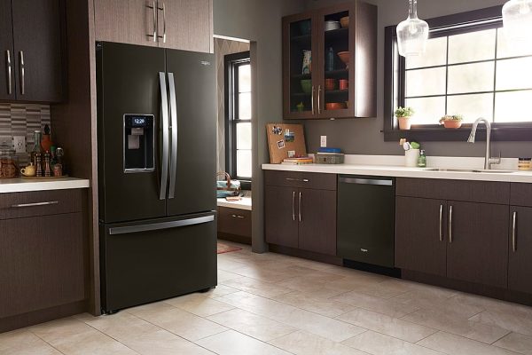 Whirlpool - 24" Built-In Dishwasher - Black stainless steel - Image 6