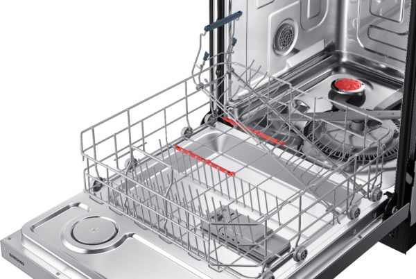 Samsung - StormWash 24" Top Control Built-In Dishwasher with AutoRelease Dry, 3rd Rack, 48 dBA - Stainless steel - Image 5