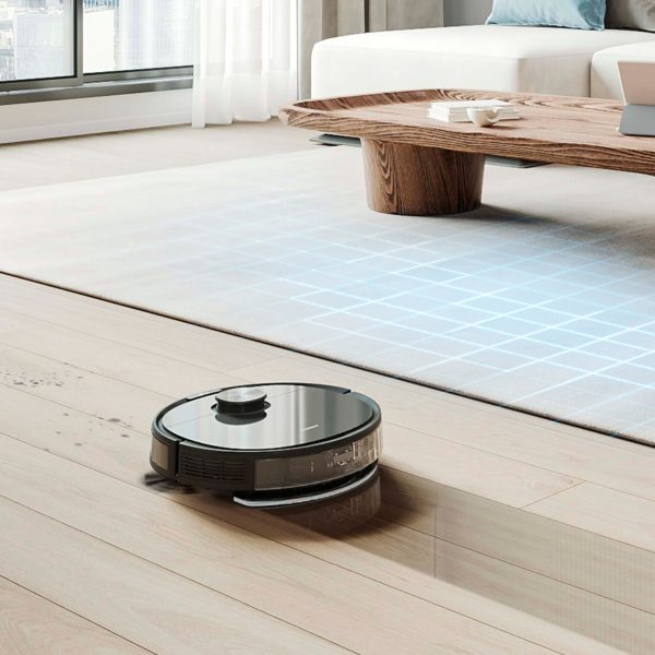 ECOVACS Robotics - DEEBOT N8+ Vacuum & Mop Robot with Advanced Laser Mapping and Auto-Empty Station - Black - Image 7