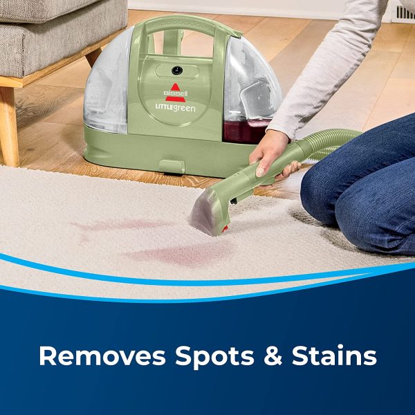 BISSELL Little Green Multi-Purpose Portable Carpet and Upholstery Cleaner， 1400B - Image 2