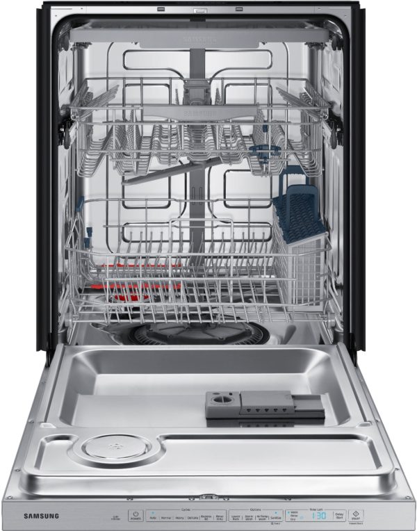 Samsung - StormWash 24" Top Control Built-In Dishwasher with AutoRelease Dry, 3rd Rack, 48 dBA - Stainless steel - Image 20