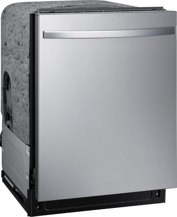 Samsung - StormWash 24" Top Control Built-In Dishwasher with AutoRelease Dry, 3rd Rack, 42 dBA - Stainless steel - Image 2