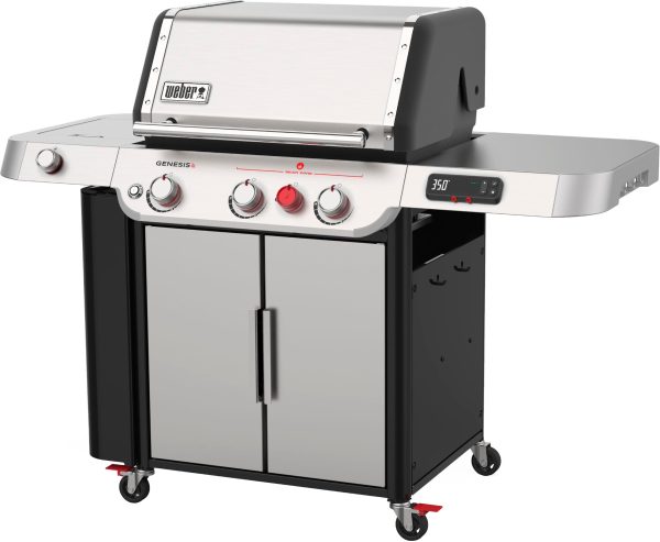 Weber - Genesis Gas Grill SX-335 Propane Gas Grill - Stainless Steel - Image 2