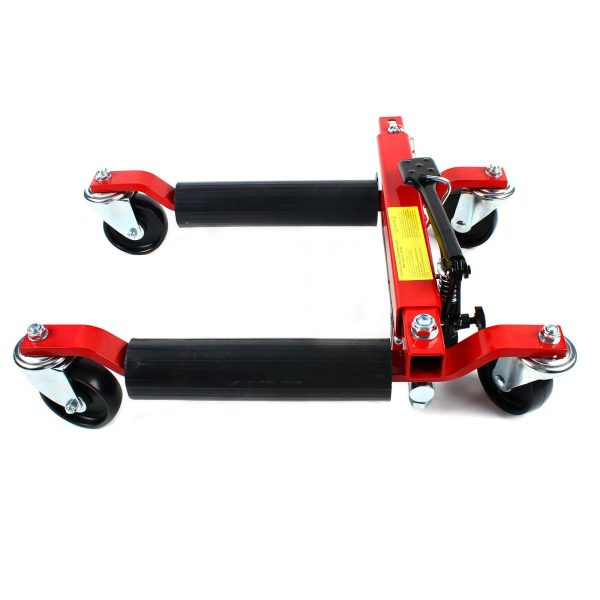 1500lb HYDRAULIC Positioning Car Wheel Dolly Jack Lift Auto Vehicle Moving Hoist - Image 8