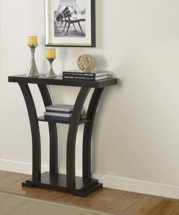 Gray Finish Console Table - 32.0 - Elevate Your Space - Image 4