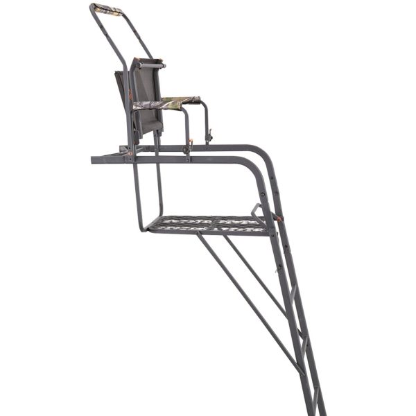 Guide Gear 15.5' Climbing Ladder Tree Stand for Hunting with Mesh Seat, Hunting Gear, Equipment, and Accessories - Image 4