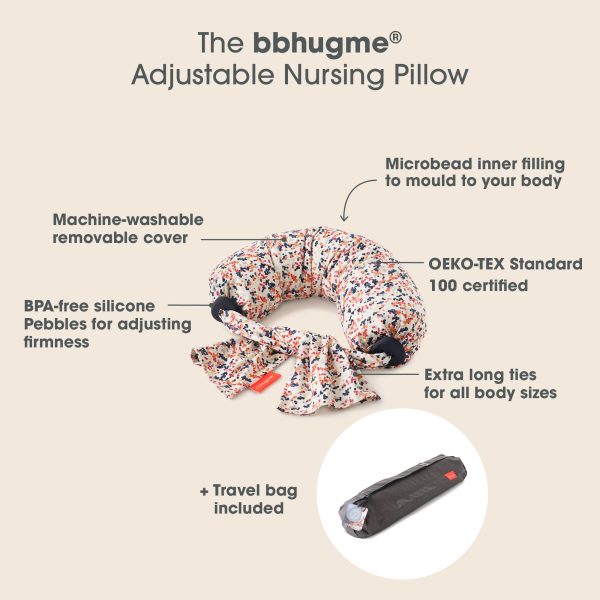 bbhugme Adjustable Nursing Pillow Breastfeeding - Image 3