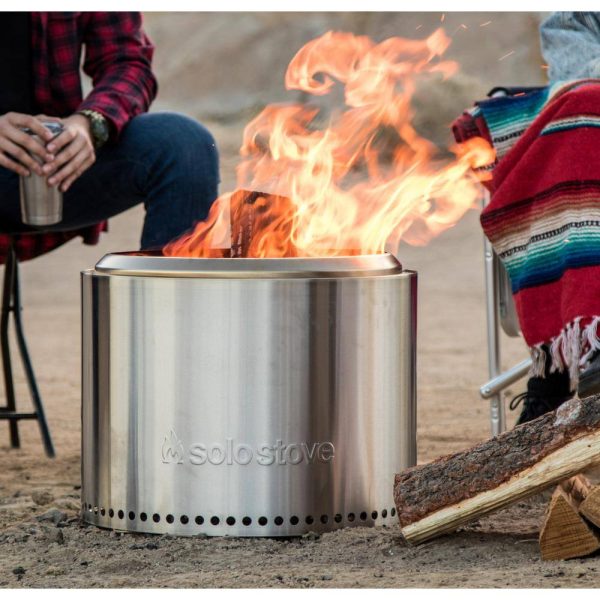 Solo Stove Bonfire 2.0 in.19.5 in. x 14 in. Outdoor Stainless Steel Wood Burning Fire Pit SSBON-2.0 - Image 8