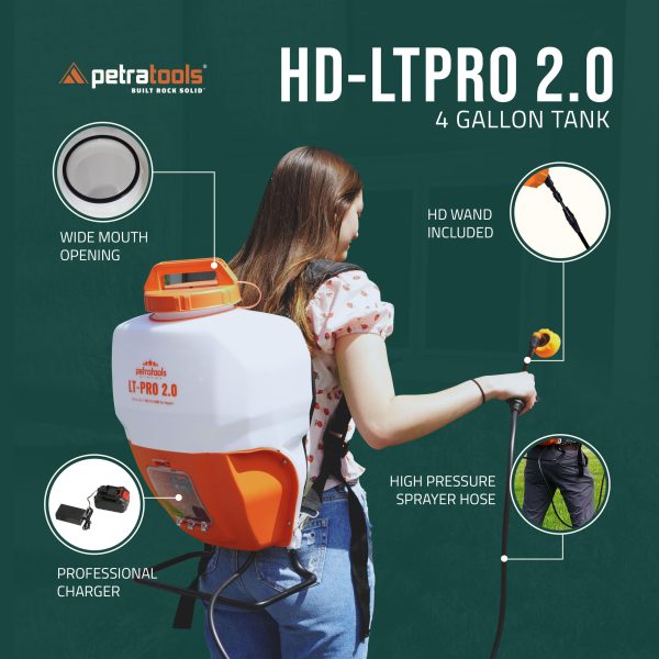 PetraTools Backpack Sprayer Professional Gallon - Image 5