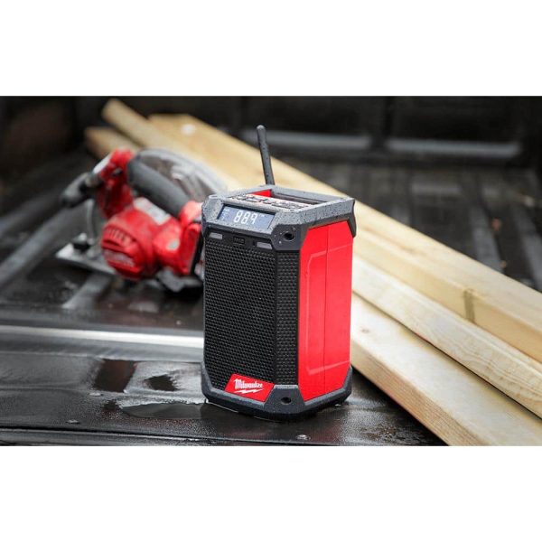 M12 12-Volt Lithium-Ion Cordless Bluetooth/AM/FM Jobsite Radio with Charger 2951-20 - Image 5