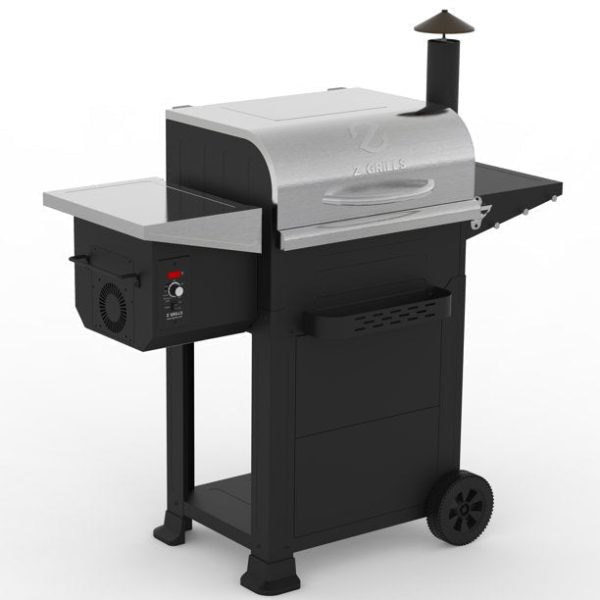 Z GRILLS ZPG-6002E 573inch Wood Pellet Grill and Smoker 6-in-1 BBQ Stainless Steel - Image 7